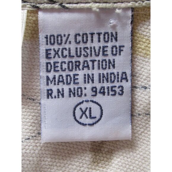 New Direction Women Jacket Scenic Short White/Gray Buttons Down Cotton Vintage - Picture 4 of 12